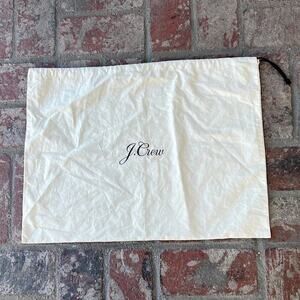 J Crew Tan Dust bag Drawstring for Purse